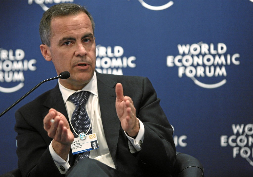 Mark Carney on climate change — Photo by Sebastian Derungs swiss-image.ch